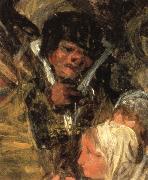 Francisco Goya Details of The Burial of the Sardine oil on canvas